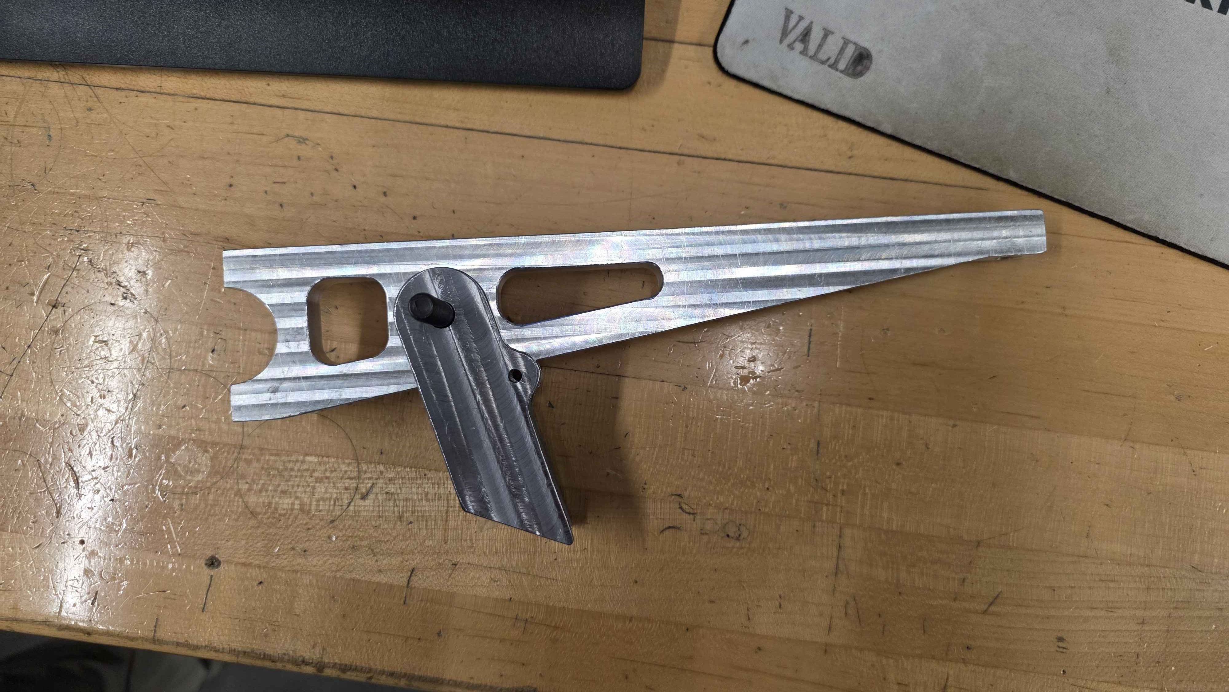 Machined brake pedal pivot part